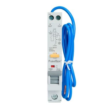 FuseBox RTA105030C 50A RCBO 10ka Type A C Curve