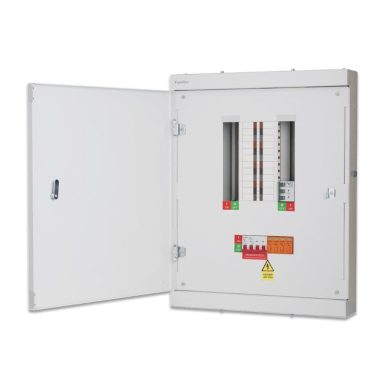 FuseBox TPN07FBX TPN Distribution Board 7 Way 125A with SPD