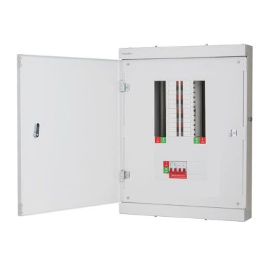 FuseBox TPN08FB 8 Way TPN Distribution Board 125A