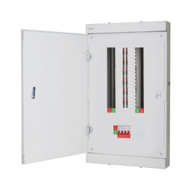 FuseBox TPN12FB 12 Way TPN Distribution Board 125A