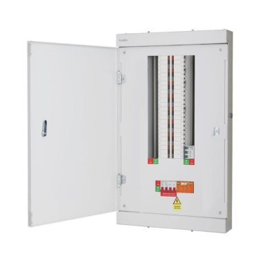 FuseBox TPN15FBX 15 Way TPN Distribution Board 125A SPD