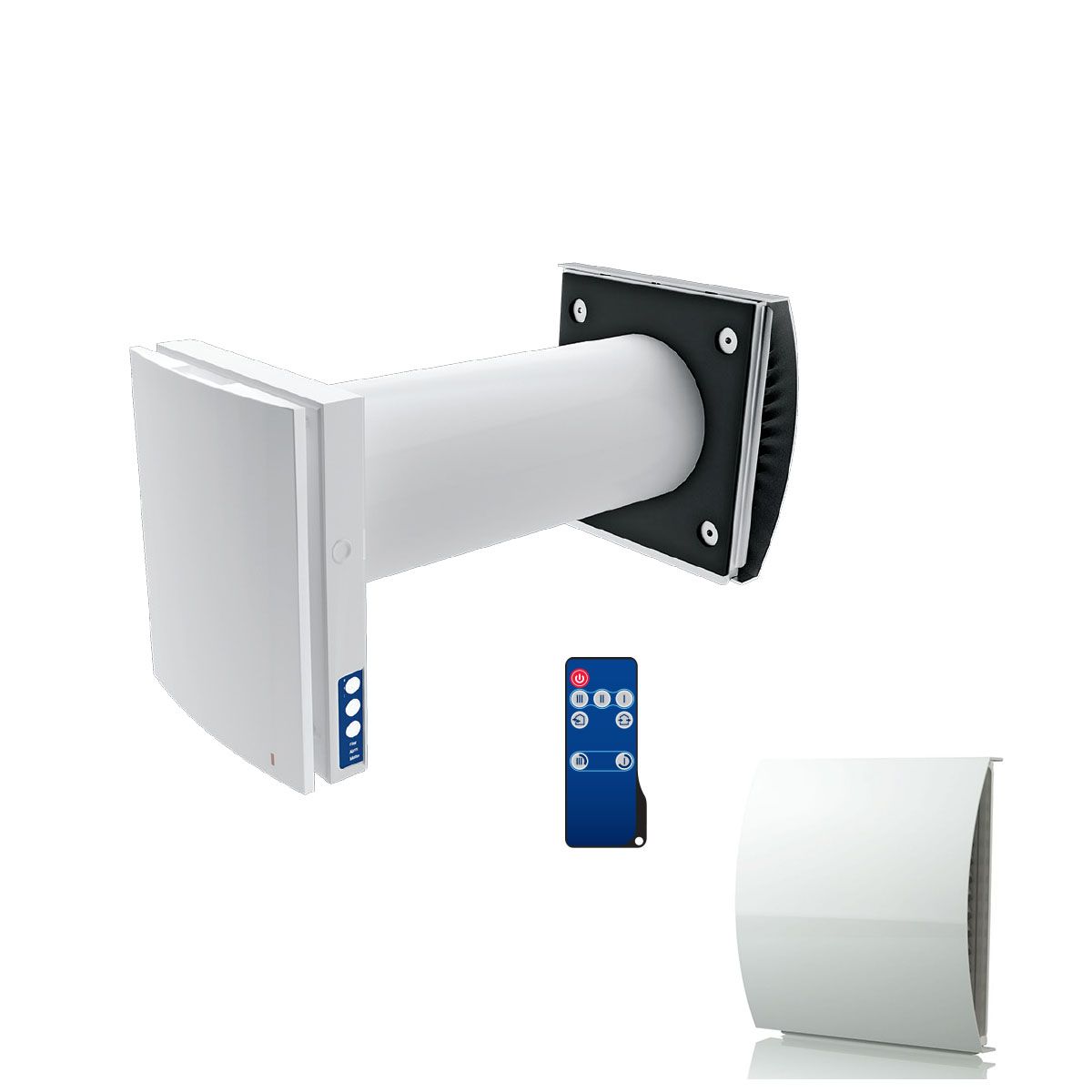 Vento Duo-Air Single Room Heat Recovery Unit - WiFi