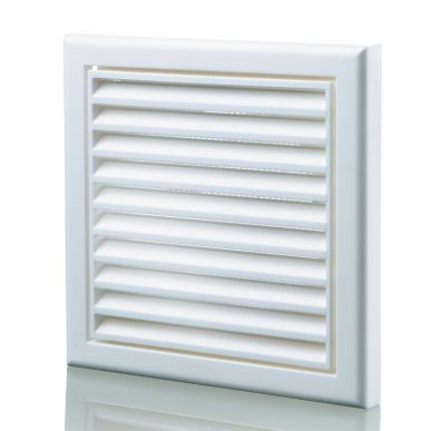 Fixed Grille 100mm White