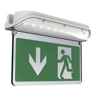 Ansell Harrier AHARLED/3M/ST LED Exit Sign 3M/NM Self-Test