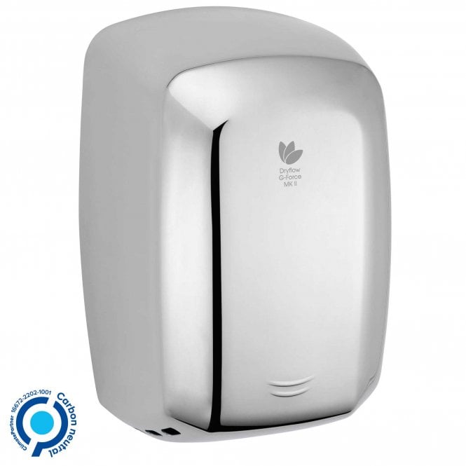 Dryflow G-Force MK2 Hand Dryer Polished Chrome GFM203