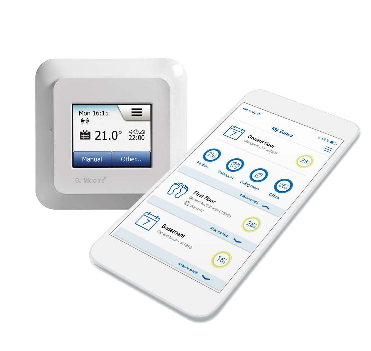 Heat Mat Touchscreen Wifi Thermostat NGT-3.0-WIFI