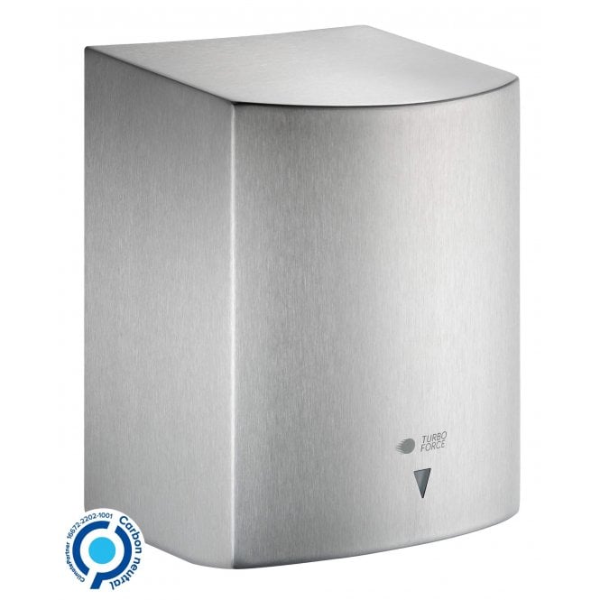 Dryflow Turboforce Hand Dryer Brushed Satin TF03