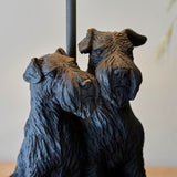 Black Westie Table Lamp