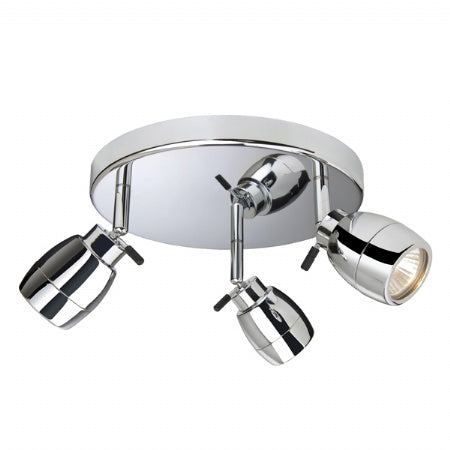 Firstlight Marine 9503CH Triple Spotlight (Chrome)
