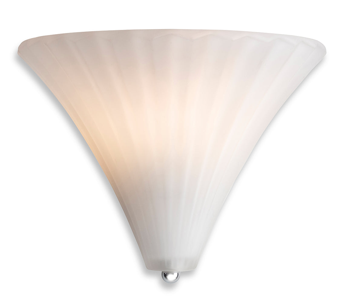 Firstlight 2862CH Dawn Glass Wall Light