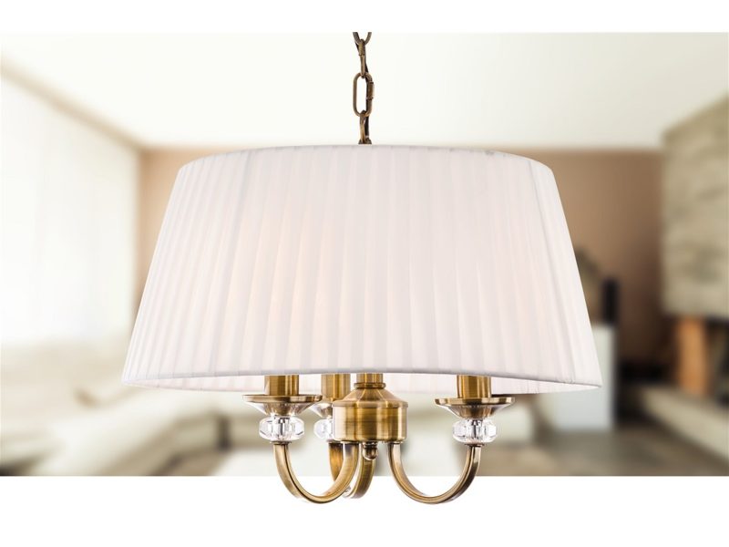 Firstlight 4865AB Langham 3 Lamp Ceiling Light