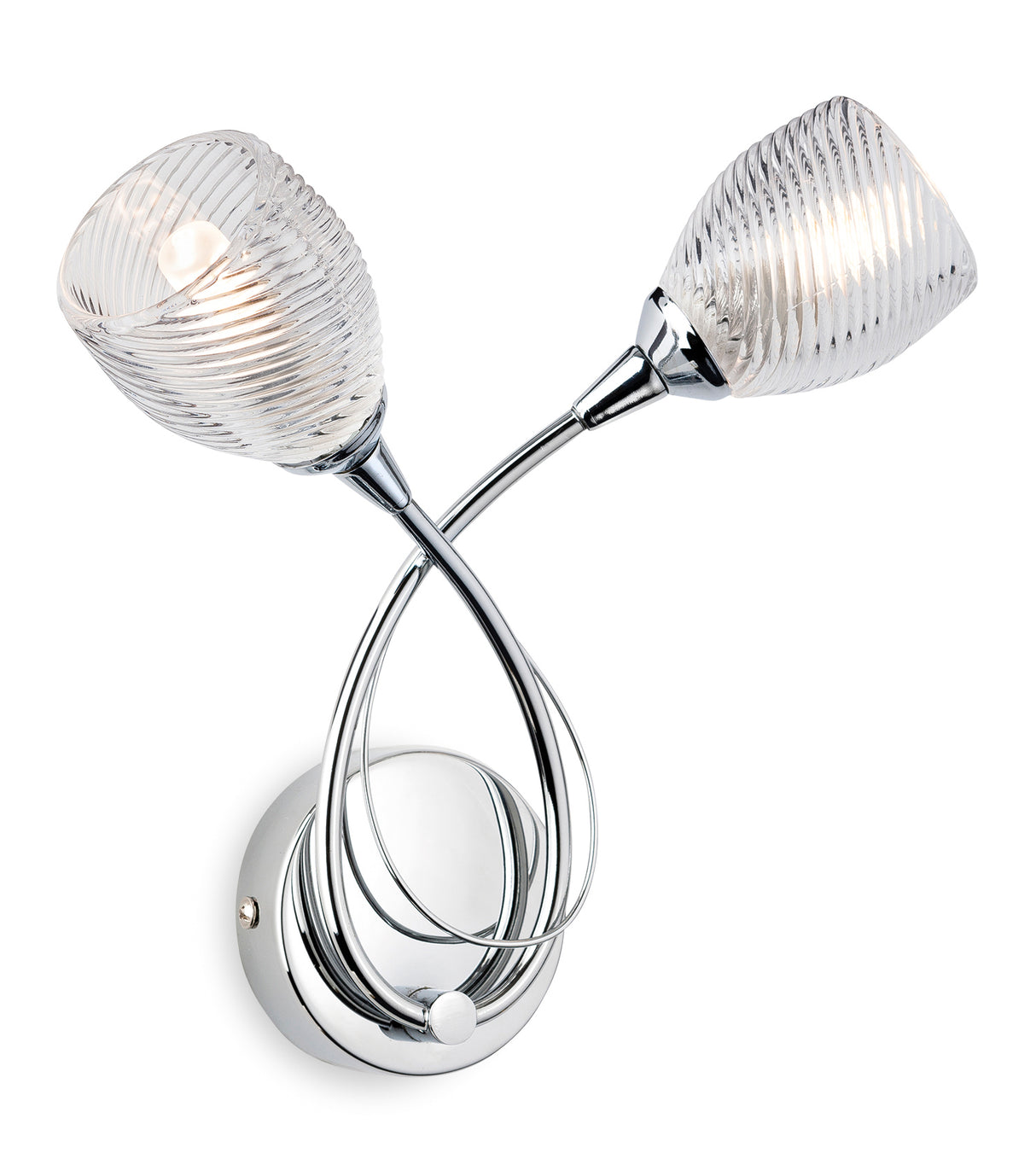 Firstlight 7641CH Henley Wall Light (2 Lamp)