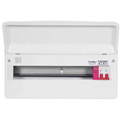 FuseBox F3015MZ Consumer Unit 15 Usable Way Type 2 SPD