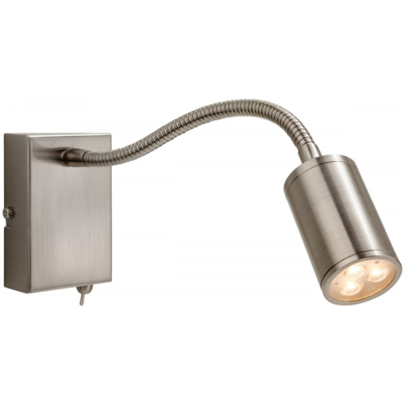 Firstlight 3454BS Orion LED Flexi Wall Light