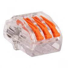 Unicrimp 3Port Lever Connector QL3322 32A (50PK)