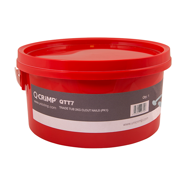 Unicrimp QTT7 Trade Tub CLOUT NAIL