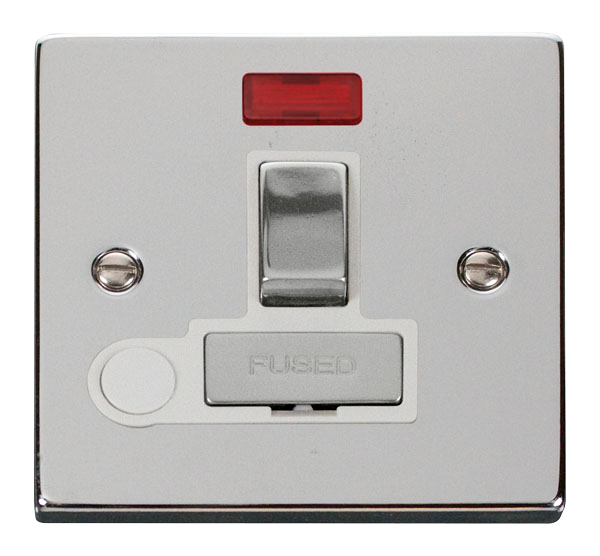 Click VPCH552WH Victorian Polished Chrome INGOT13A SW SPUR+F O