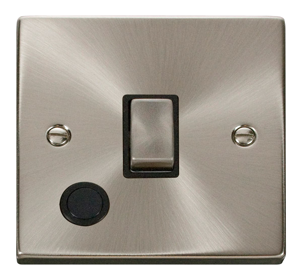 Click VPSC522BK Satin Chrome 20a DP Ingot Switch F/O