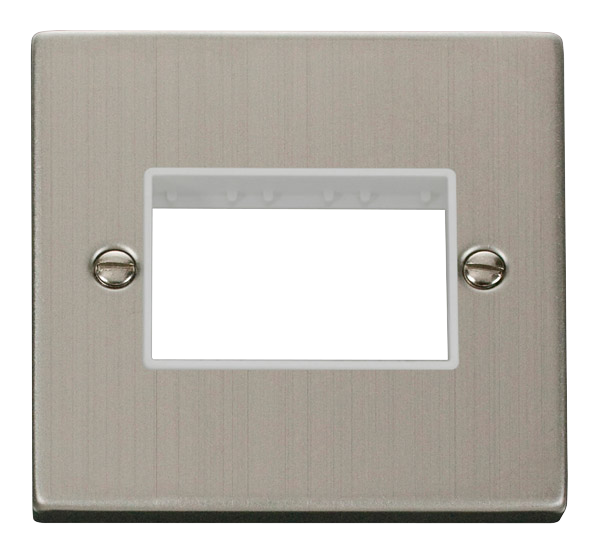Click VPSS403WH 1-6 Gang Plates 1G PLATE TRIPLE SW APERTURE